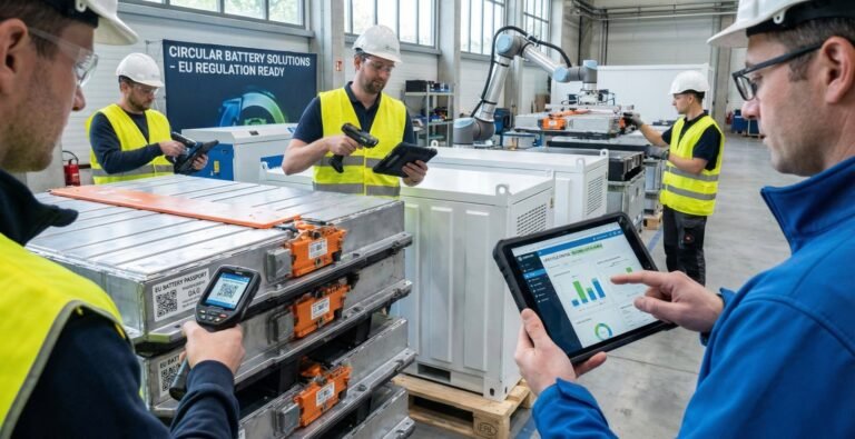 Battery recycling and second-life battery market
