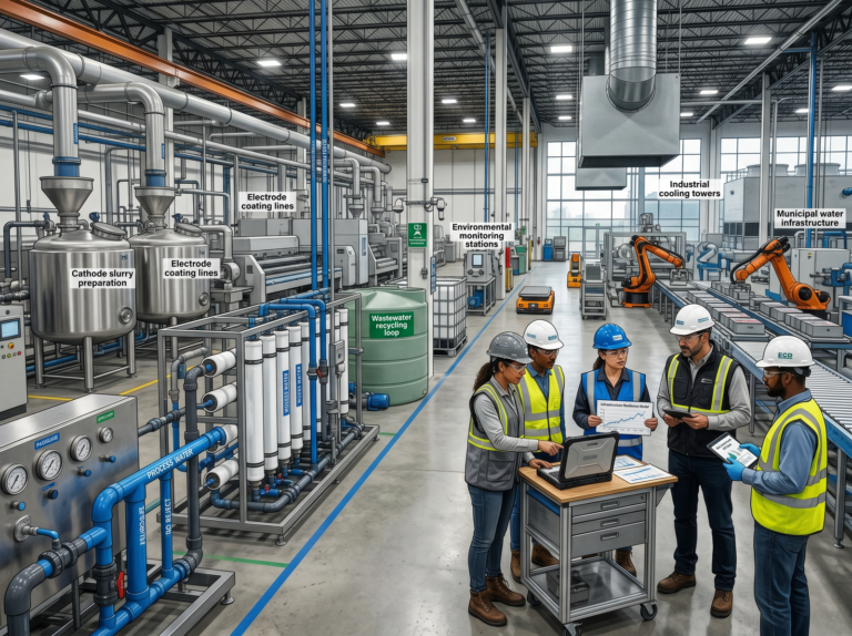 Why Water May Become the Biggest Bottleneck in Battery Manufacturing